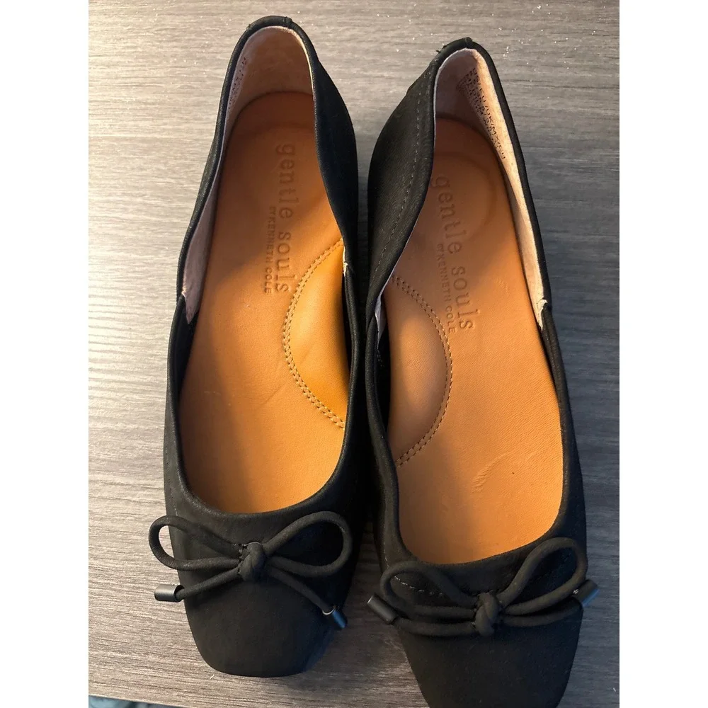 Gentle Souls by Kenneth Cole‎ flats women's size 5.5 sailor black